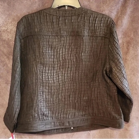 Ruby Rd NEW brown blazer jacket size16 Dillard's - Picture 3 of 4